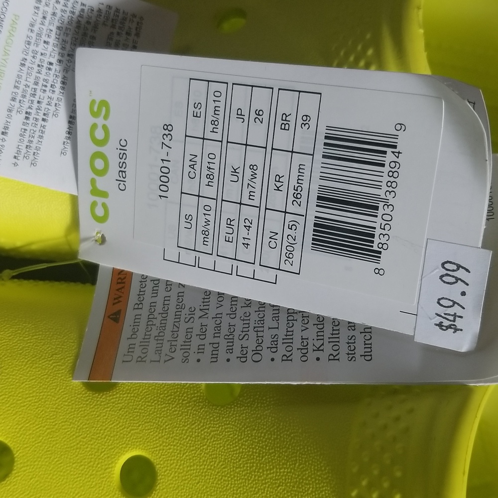 NWT💚CROCS - Picture 3 of 7